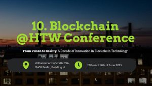 10. Blockchain @HTW Conference