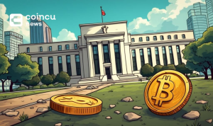 cartoon fed stablecoins scene