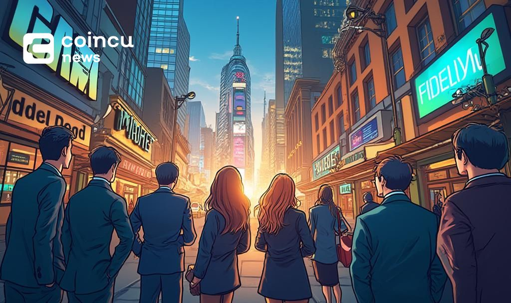 cartoon finance market scene