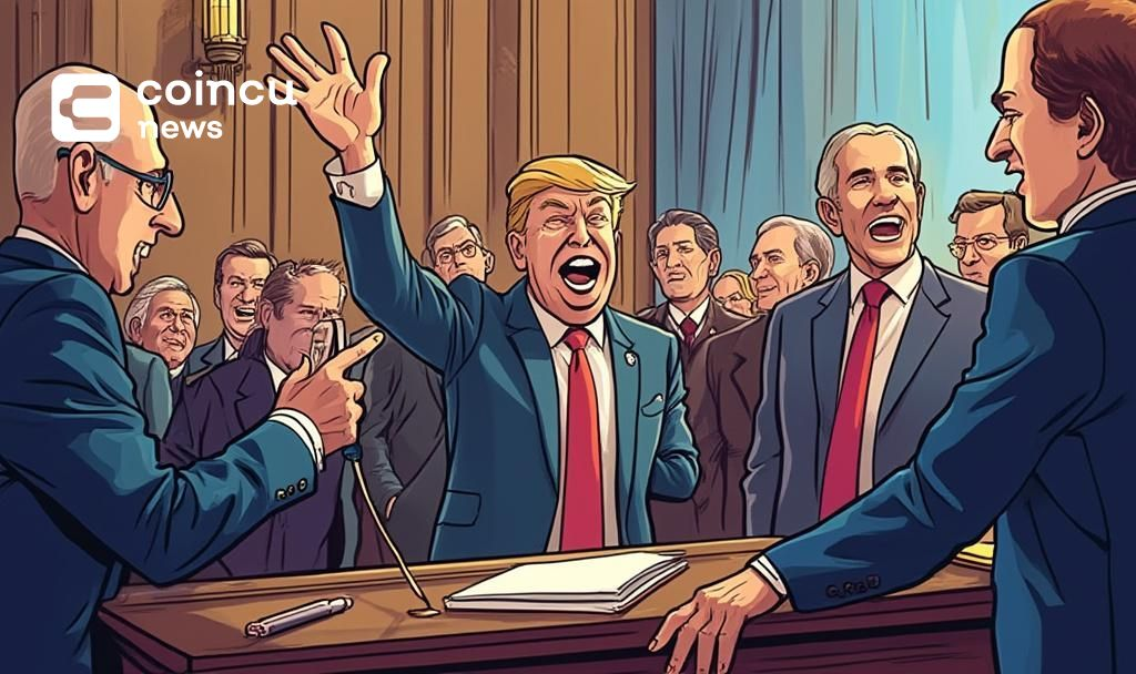 senators celebrate genius act