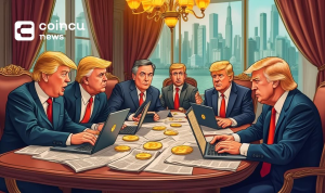 trump family crypto chat scene